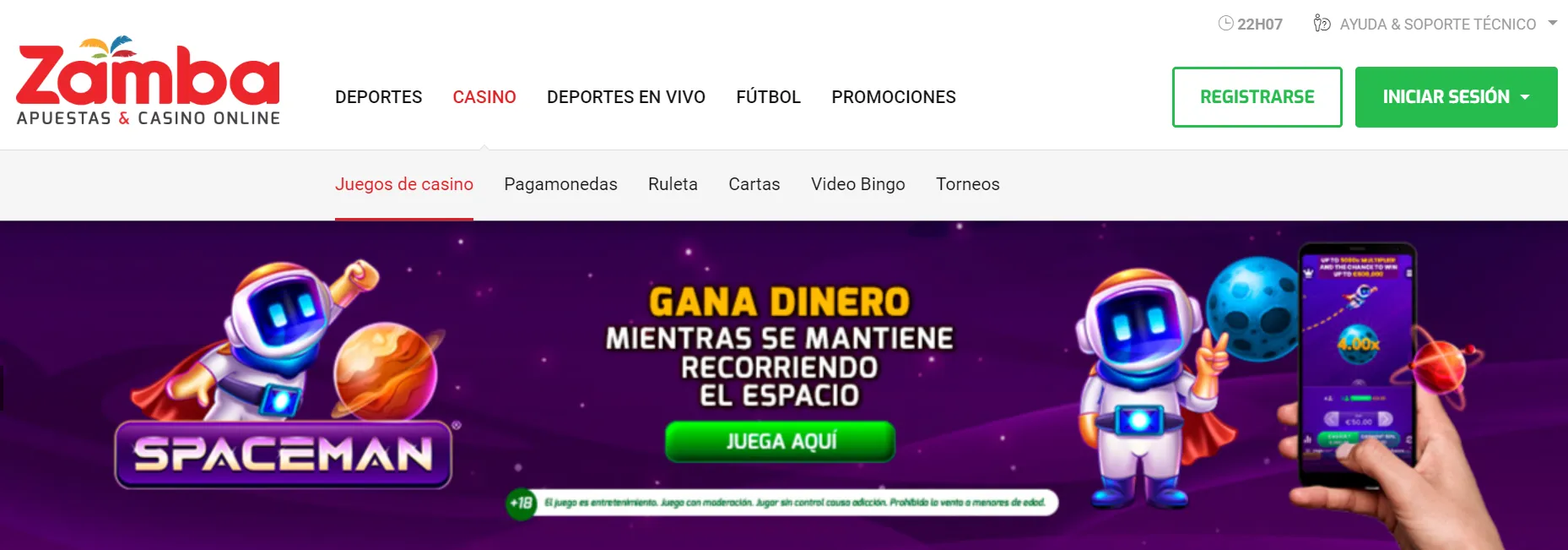 Zamba, casino para jugar online casinos en barranquilla online