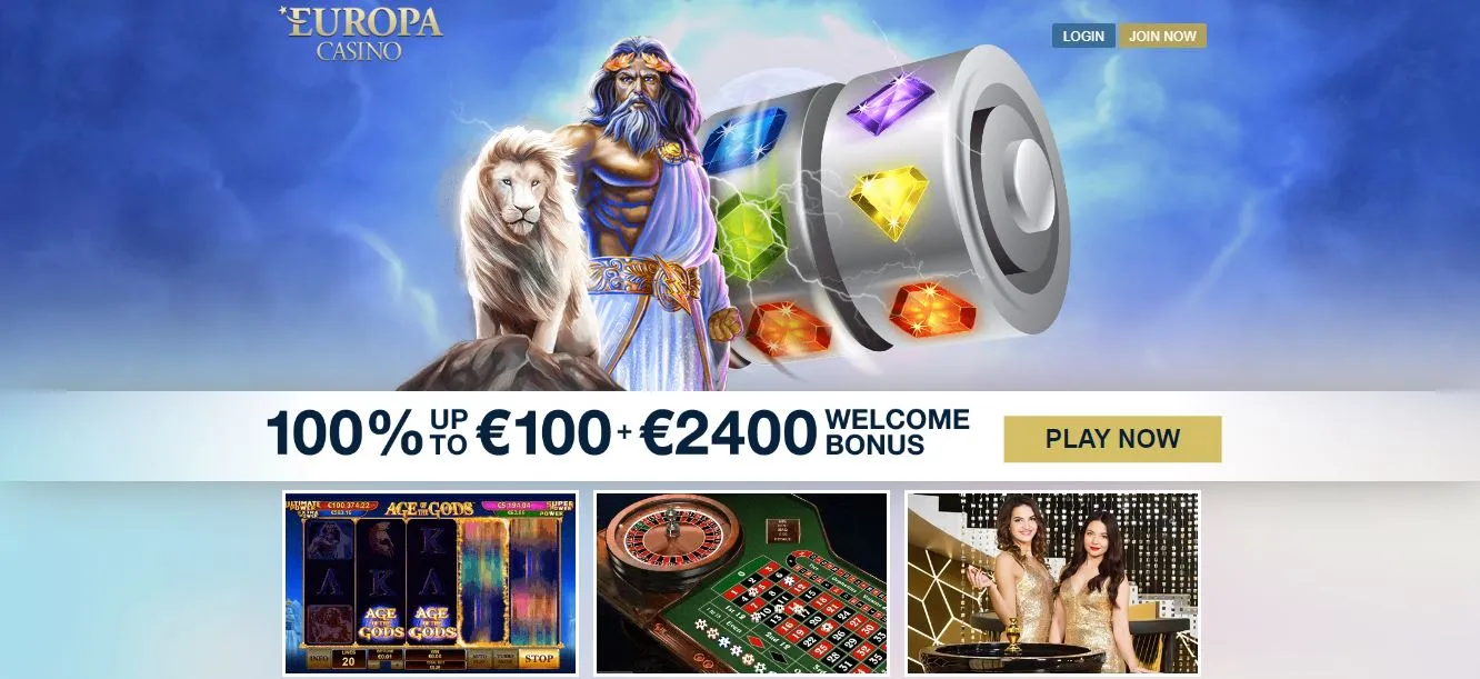 Oferta de juegos en Europa Casino neteller casinos online juegos