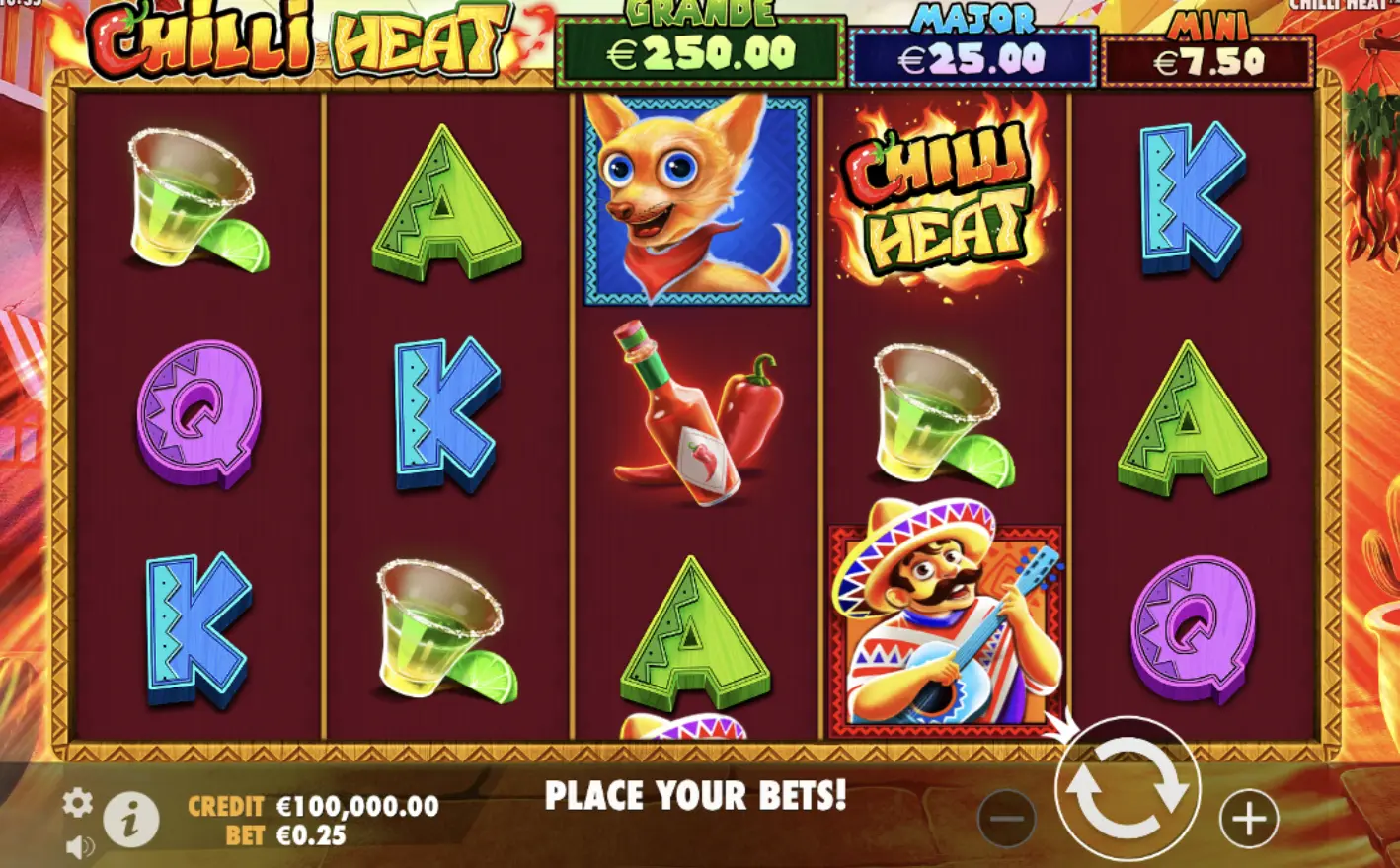 Chili Heat slot