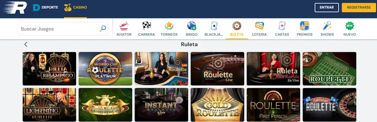 Aplica sistemas de ruleta en Rushbet casino sistemas ruleta casinos online