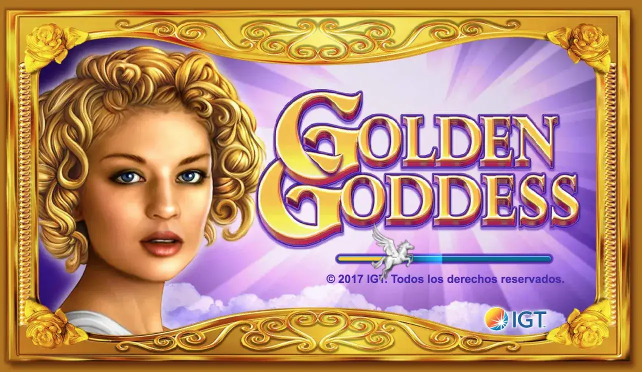 Logo de Golden Goddess slot Logo Golden Goddess