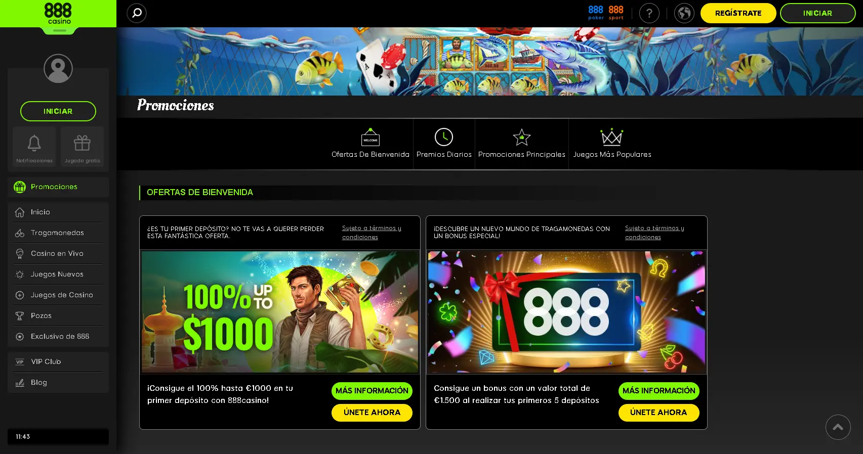 Bonos y promociones en 888 casino online hoy Bonos y promociones en 888 casino online